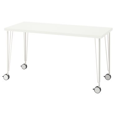 LAGKAPTEN/KRILLE, desk, 140x60 cm, 194.171.74