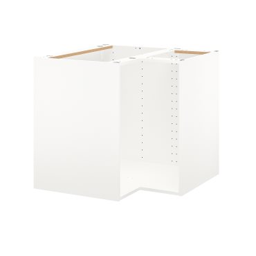 METOD, corner base cabinet frame, 88x60x80 cm, 202.055.19