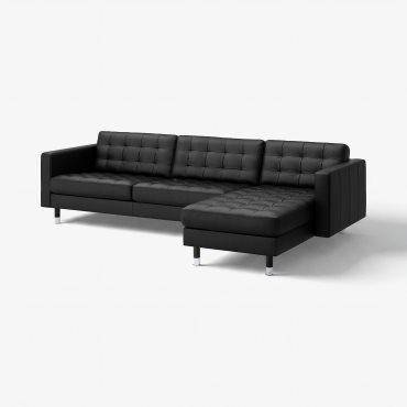 LANDSKRONA, 4-seat sofa with chaise longue, 290.324.06