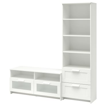 BRIMNES, σύνθεση αποθήκευσης TV, 391.843.43