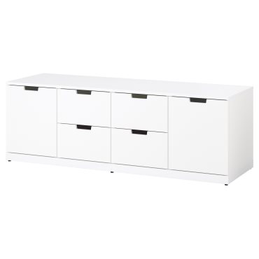 NORDLI, chest of 6 drawers, 160X54 cm, 492.766.29