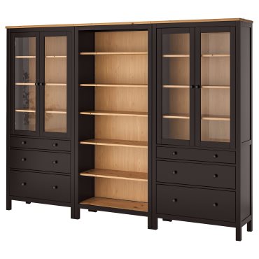 HEMNES, storage combination with doors/drawers, 493.365.67