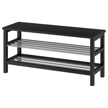 TJUSIG, bench with shoe storage, 501.527.03