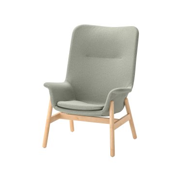 VEDBO, high-back armchair, 504.942.59