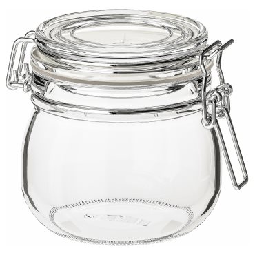 KORKEN, jar with lid, 702.135.45