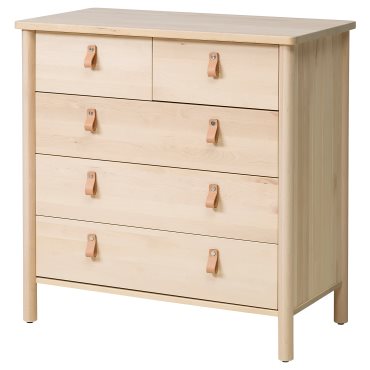 BJÖRKSNÄS, chest of 5 drawers, 704.072.99