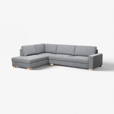 SÖRVALLEN, corner sofa 4-seat with open end/left, 893.147.71