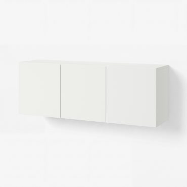 BESTÅ, σύνθεση ντουλαπιών τοίχου, 180x42x64 cm, 894.259.10