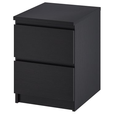 MALM, chest of 2 drawers, 001.033.43