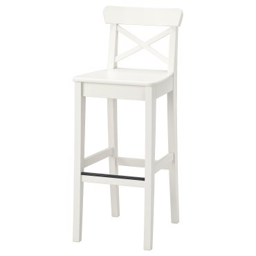 INGOLF, bar stool with backrest, 001.217.66