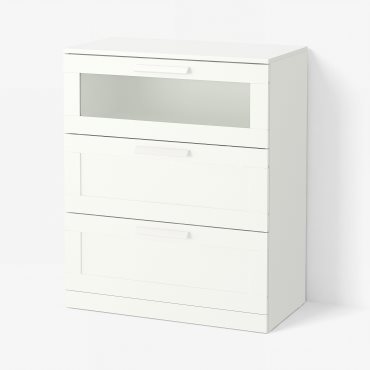 BRIMNES, chest of 3 drawers, 003.920.41