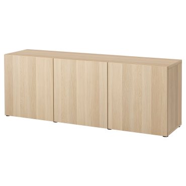 BESTÅ, storage combination with doors, 180x42x65 cm, 193.249.81