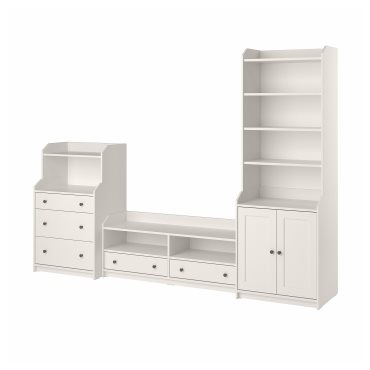 HAUGA, TV/storage combination, 193.884.40