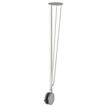 KRILLE, leg with castor, 302.502.57