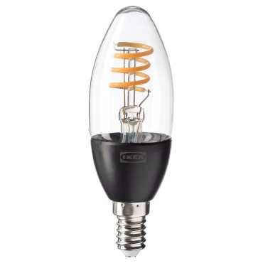 TRÅDFRI, λαμπτήρας LED E14 250 lumen, ασύρματης ρύθμισης θερμό λευκό/κεράκι, 304.413.80