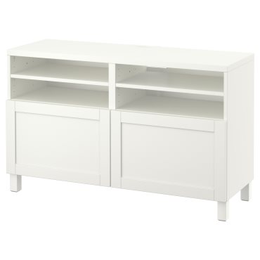 BESTÅ, έπιπλο TV με πόρτες, 120x42x80, 490.683.24