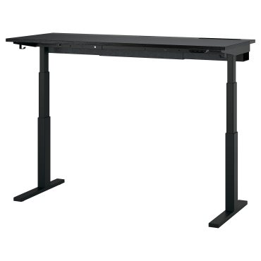 MITTZON, desk sit/stand/electric, 160x60 cm, 495.291.89