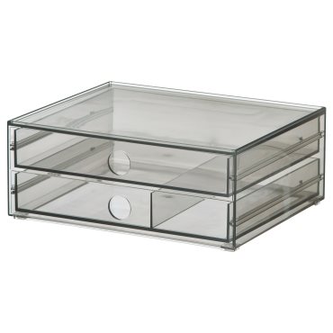 GODMORGON, mini chest with 2 drawers, 32x28x10 cm, 504.565.54