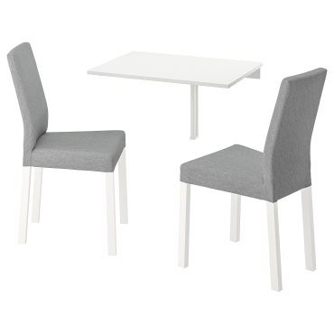 NORBERG/KATTIL, τραπέζι και 2 καρέκλες, 74 cm, 594.287.69