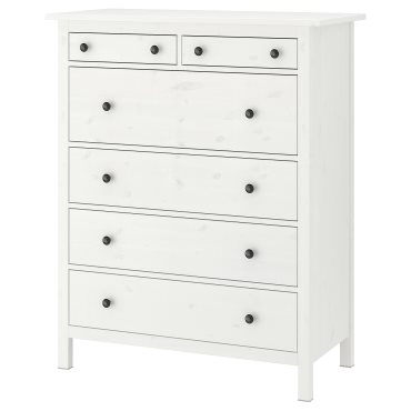 HEMNES, Συρταριέρα με 6 συρτάρια, 602.392.73