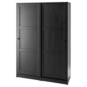 RAKKESTAD, wardrobe with sliding doors, 117x176 cm, 604.537.67