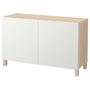 BESTÅ, storage combination with doors, 120x42x74 cm, 792.099.97
