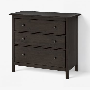 HEMNES, συρταριέρα με 3 συρτάρια, 804.247.50