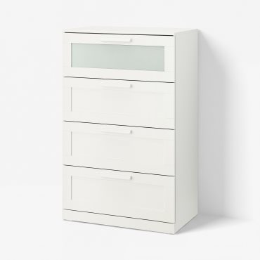BRIMNES, chest of 4 drawers, 903.920.46