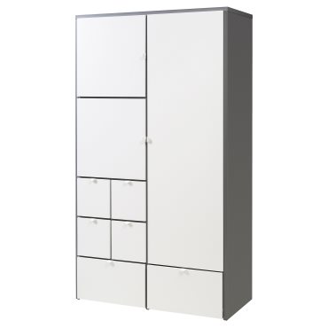 VISTHUS, ντουλάπα, 122x59x216 cm, 904.934.46