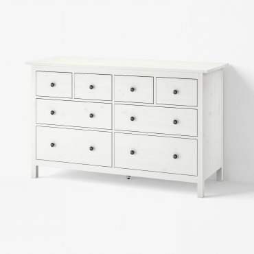 HEMNES, Συρταριέρα με 8 συρτάρια, 102.392.80
