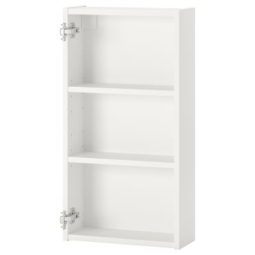 ENHET, wall cabinet with 2 shelves, 40x15x75 cm, 104.404.47