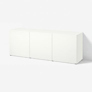 BESTÅ, storage combination with doors, 180x42x65 cm, 193.249.76