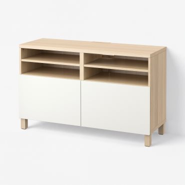 BESTÅ, έπιπλο TV με πόρτες, 120x42x84, 290.684.43