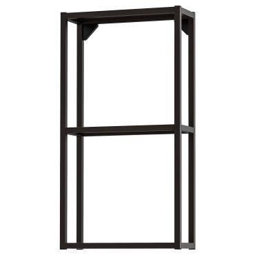 ENHET, wall frame with shelves, 40x15x75 cm, 304.489.37