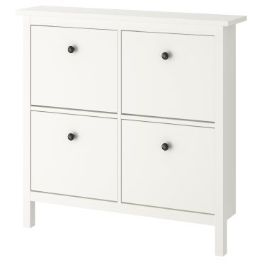 HEMNES, shoe cabinet with 4 compartments, 601.561.21