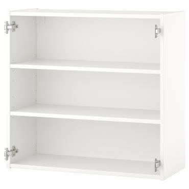 ENHET, wall cabinet with 2 shelves, 80x30x75 cm, 604.404.16
