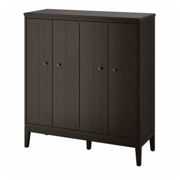 IDANÄS, cabinet with bi-folding doors, 121x135 cm, 804.588.20