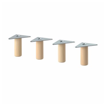 EKET, leg 10 cm, 4 pack, 804.741.51