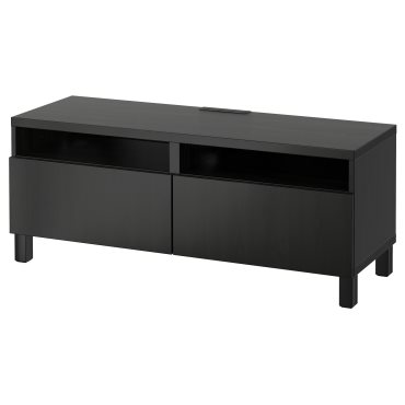 BESTÅ, έπιπλο TV με συρτάρια με μαλακό κλείσιμο, 120x42x48 cm, 891.882.92