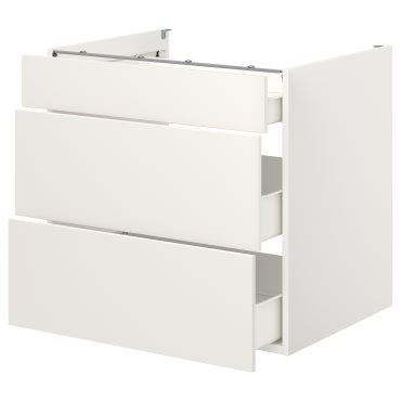 ENHET, base cabinet with 3 drawers, 093.209.26