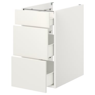 ENHET, base cabinet with 3 drawers, 093.209.69
