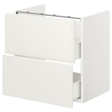 ENHET, base cabinet for washbasin with 2 drawers, 093.223.41