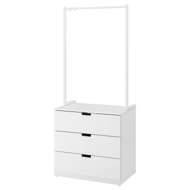 NORDLI, συρταριέρα με 3 συρτάρια, 80x191 cm, 592.952.17