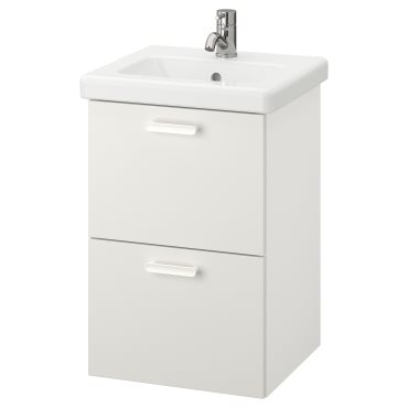 ENHET/TVALLEN, wash-stand with 2 drawers, 693.364.82