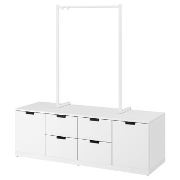 NORDLI, συρταριέρα με 6 συρτάρια, 160X169 cm, 892.951.69