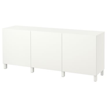 BESTÅ, storage combination with doors, 180x42x74 cm, 291.397.18