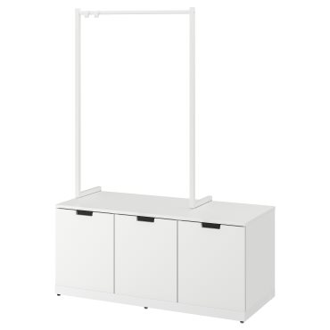 NORDLI, chest of 3 drawers, 120x169 cm, 392.951.38