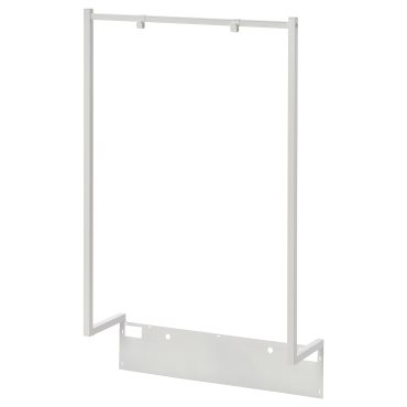 NORDLI, add-on clothes rail, 80-80 cm, 504.150.40
