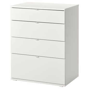VIHALS, chest of 4 drawers, 70x47x90 cm, 004.832.39