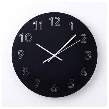 TUNNIS, wall clock, 30 cm, 005.404.85